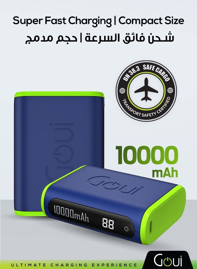 جوي باور بنك بولت بسعة 10000 مللي أمبير | شحن فائق السرعة PD 20 واط و QC 3.0 | تصميم مدمج وآمن للسفر | مزود بكابل Type-C - Image 1