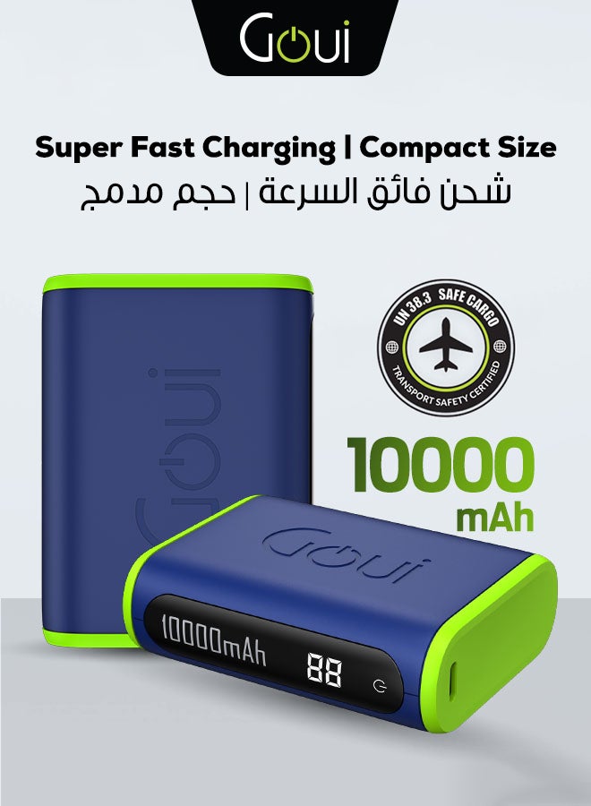 جوي باور بنك بولت بسعة 10000 مللي أمبير | شحن فائق السرعة PD 20 واط و QC 3.0 | تصميم مدمج وآمن للسفر | مزود بكابل Type-C - Image 1