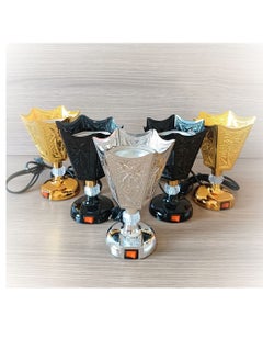 Generic 1 Piece of Electric Metal Incense Burner with Distinctive Graphics - 17*11cm (Multi-Color)  - Image 1