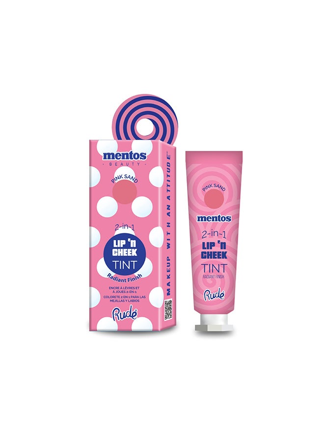 روود رود مينتوس صبغة الشفاه 2 في 1 - رمل وردي
