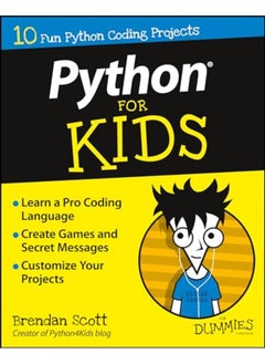 Python For Kids For Dummies By Scott, Brendan Paperback