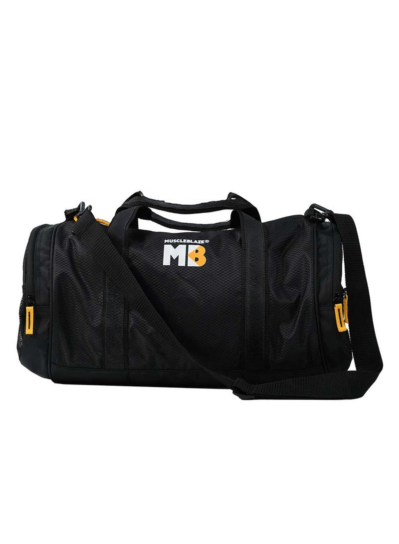 MUSCLEBLAZE Gym Duffle Bag (Black, 30L) For Men and Women Sports Bag  - Image 1