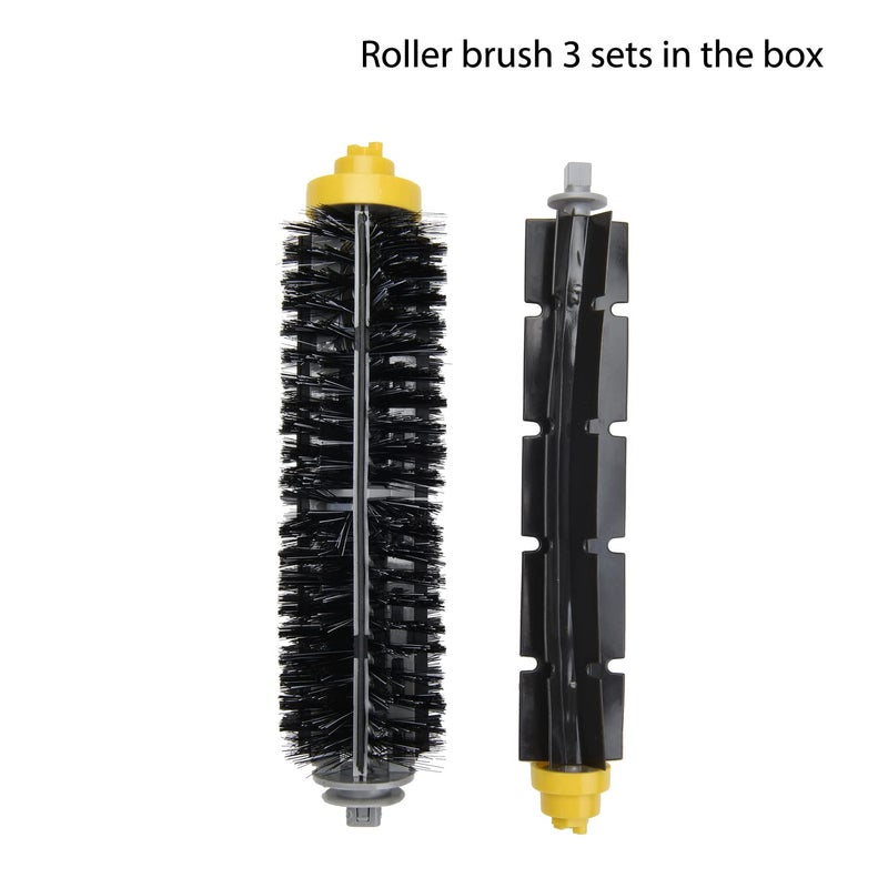 JoyBros Replacement Parts Accessories Kit for irobot Roomba 600 Series 694 695 677 671 690 680 660 650 620 614 595 585 564,3 Bristle & Beater Brushes, 6 Filters, 8 Side Brushes - Image 3