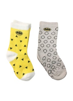 Justice League Justice league Batman Sock-Printed 2-4Y-(Pairof 6), Set of 1  - Image 3