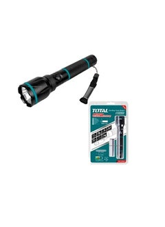 TOTAL TOTAL Flashlight 18650 Li-ion Battery, 400 Lumens, 3 Brightness Modes, Aviation Grade Aluminum Alloy, 4H Runtime, Tactical LED Flashlight for Camping, Hiking, and Emergency Use  - Image 4