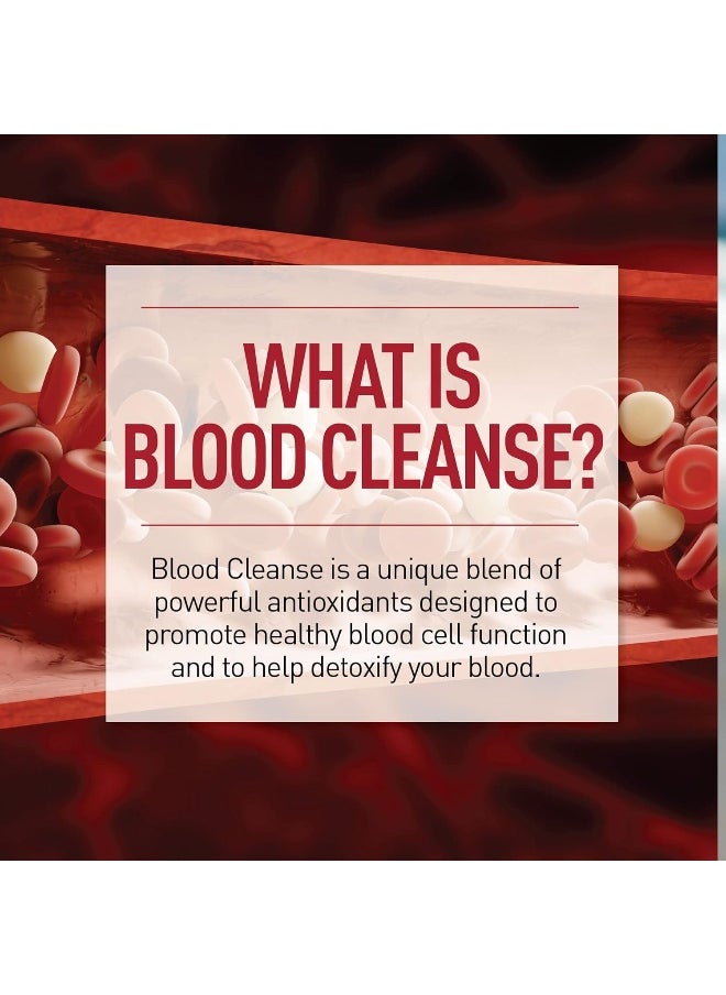 Health Plus , Blood Cleanse, 753 Mg, 90 Capsules  - Image 2
