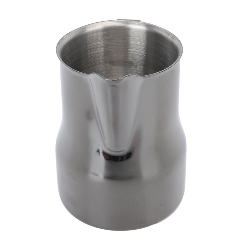 Milk Pitcher 450ML 304 Stainless Steel Frothing Cup Drip Free Coffee Steaming Pitcher Titanium Black - Image 3