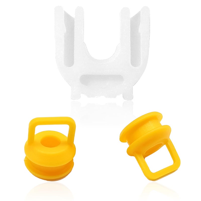 Lunwag 3PCS Shifter Cable Bushing Transmission linkage Cable Bushing Compatible with Chevy Silverado 1500 2500 3500 43L 53L 60L 62L 66L GMC JEP Pontiac RAM D0dge Repair Kit 14104 15276979 52855956AG - Image 3