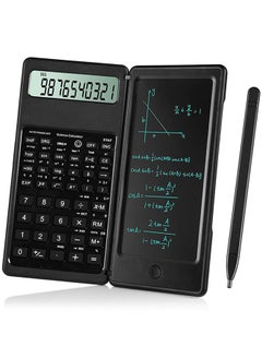 SUNDAREE Advanced Scientific Calculator Set, Professional Scientific Calculators, Multiview 4-Line Display with Erasable LCD Writing Tablet, Battery Power with Notepad, Notepad for School, Engineering, Teach  - Image 1
