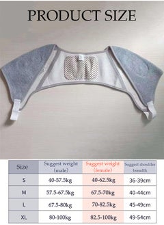 DUNISO Heated Shoulder Support Braces Thermal Shoulder Protection Shoulder Pads Double Shoulder Sleeveless Jacket Protector for Men Women Injury Recovery Compression Arthritis Chronic Pain Relief  - Image 4