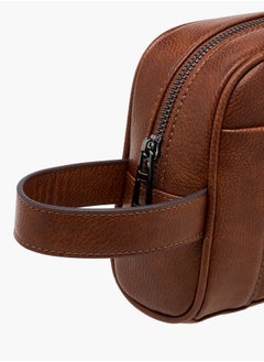 DUCHINI Men's Textured Pouch with Zip Closure  - Image 4