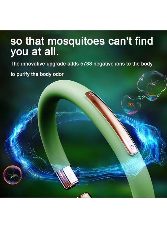 بي إيان سوار طارد البعوض ، سوار طارد الحشرات القابل لإعادة التعبئة مع إعادة ملء الزيت الأساسي ، فرقة طارد البعوض خالية من DEET للأطفال والكبار - Image 4