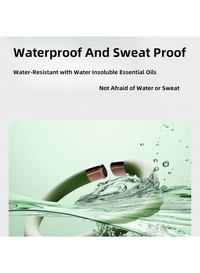 بي إيان سوار طارد البعوض ، سوار طارد الحشرات القابل لإعادة التعبئة مع إعادة ملء الزيت الأساسي ، فرقة طارد البعوض خالية من DEET للأطفال والكبار - Image 5