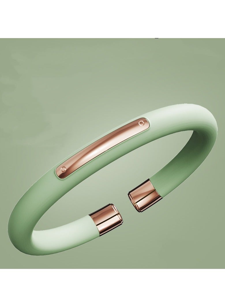 بي إيان سوار طارد البعوض ، سوار طارد الحشرات القابل لإعادة التعبئة مع إعادة ملء الزيت الأساسي ، فرقة طارد البعوض خالية من DEET للأطفال والكبار - Image 1