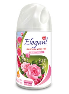 Elegant Moroccan Rose Automatic Refill Spray Air Freshener 250ml  - Image 1