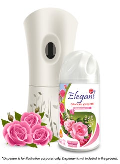 Elegant Moroccan Rose Automatic Refill Spray Air Freshener 250ml  - Image 2