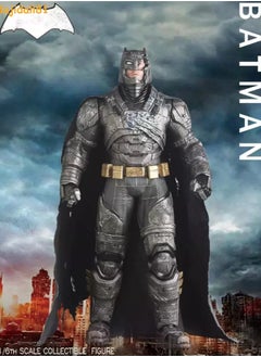 DC Batman 1/6 Batman v Superman Dawn of Justice Heavy Armor Batman PVC Figure Model Statue  - Image 2