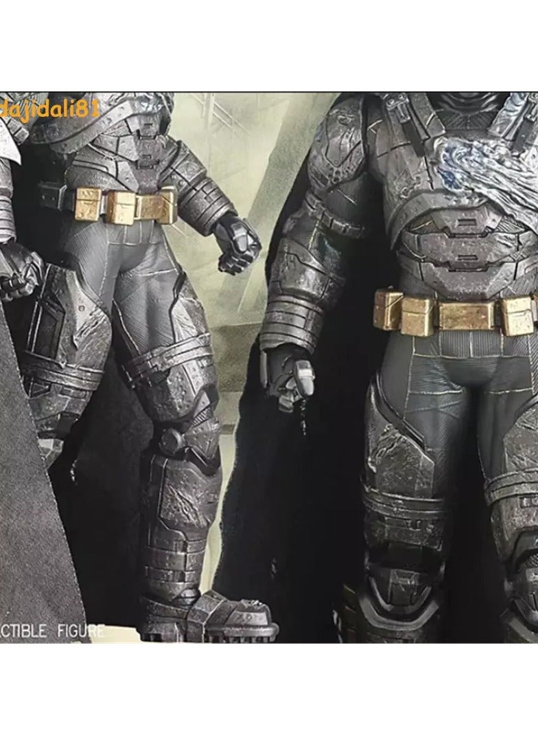 DC Batman 1/6 Batman v Superman Dawn of Justice Heavy Armor Batman PVC Figure Model Statue - Image 5