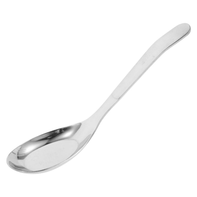 316L Stainless Steel Baby Spoon And Soup Spoon 6.6 Inch Round Head Dishwasher Safe - Image 2