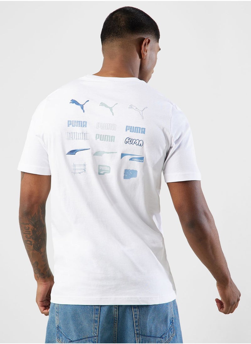 PUMA - Classics Brand Love Graphic T-Shirt - Image 1