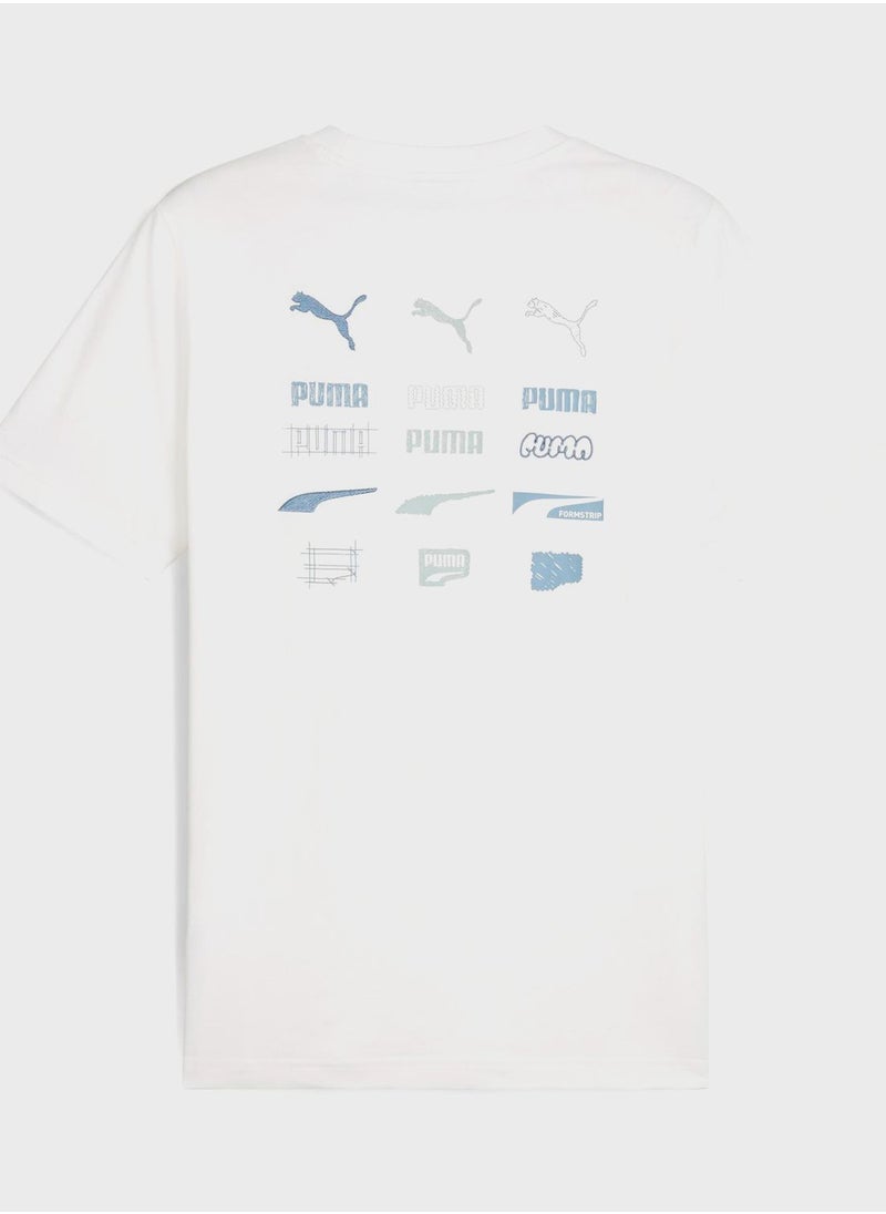 PUMA - Classics Brand Love Graphic T-Shirt - Image 1