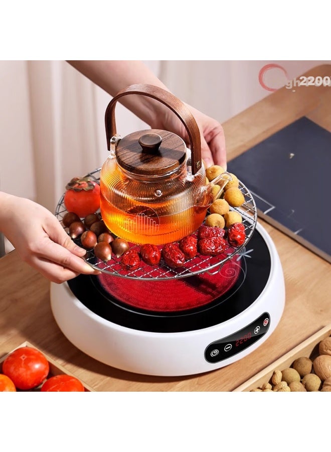 Pakchoice Hot Pot Tea Brewing Set With Milk Heating Pot And Complete Tea Brewing Tools - Image 2