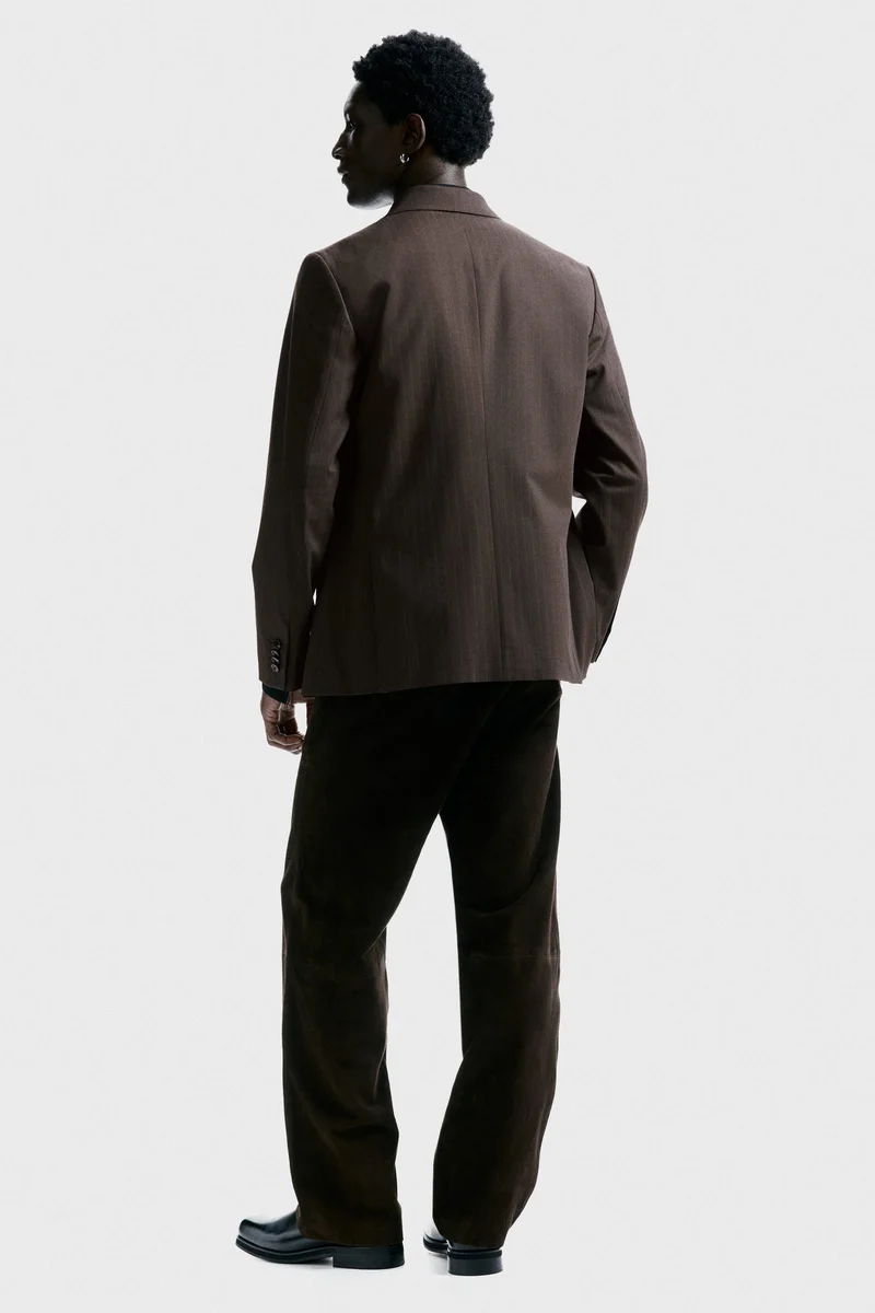 H&M  Regular Fit Double-breated jacket for Men | Best Price UAE
