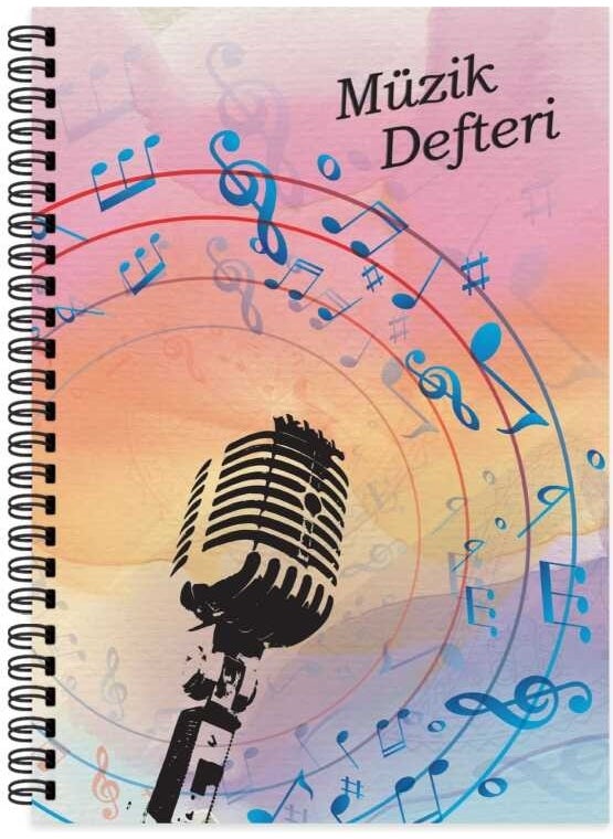 Keskin Color Sharp Color Music Book Spiral 40 Pages A4  - Image 3