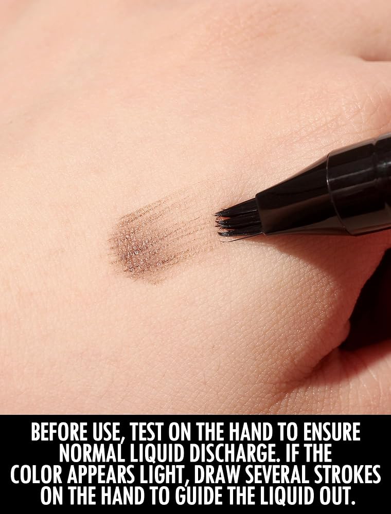 Anglicolor Micro-Embroidery Eyebrow Pen, Waterproof, Smudge-Proof - Image 4