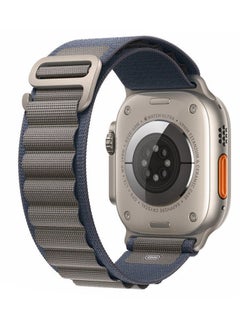 Generic Apple Watch Alpine Loop Band for Apple Watch Ultra 1/2 49mm 46mm 45mm 44mm 42mm Nylon Woven Sport Strap Compatible with iWatch Series 10 9 8 7 6 5 4 3 2 1 SE  - Image 1