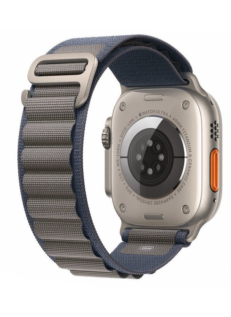 Generic Apple Watch Alpine Loop Band for Apple Watch Ultra 1/2 49mm 46mm 45mm 44mm 42mm Nylon Woven Sport Strap Compatible with iWatch Series 10 9 8 7 6 5 4 3 2 1 SE  - Image 1