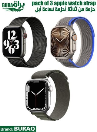 Apple Watch Band Strap For Apple Watch Ultra 2/Ultra 49mm, Series 10 46mm, 9/8/7 45mm, SE2/SE/6/5/4 44mm, 3/2/1 42mm - pzsku/Z23C999D0C0AEBB53226FZ/45/_/1733885518/284576d1-ec98-40fd-85e5-b89bf7eadbb0