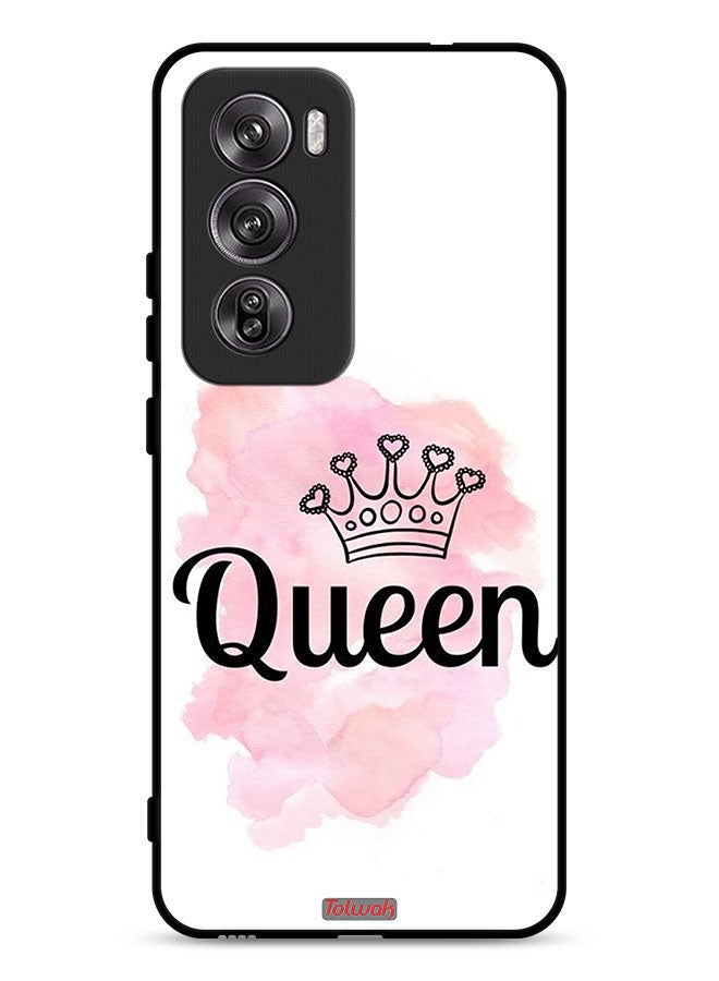 Tolwak Oppo Reno12 Pro 5G Protective Case Cover Queen Art - Image 1