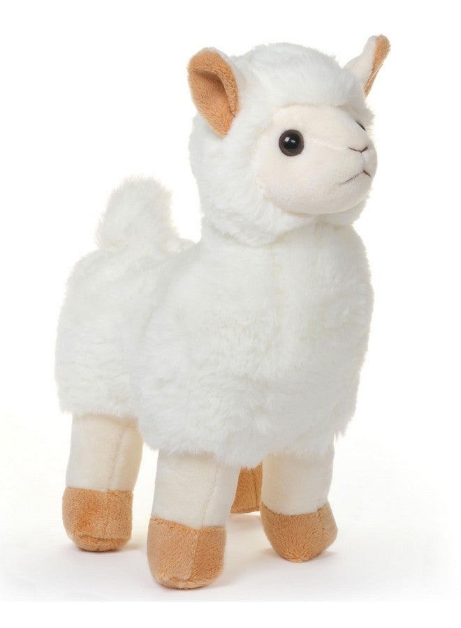 Bearington Collection Bearington Lil' Alma Small Plush Stuffed Animal Llama, 7 Inches  - Image 1