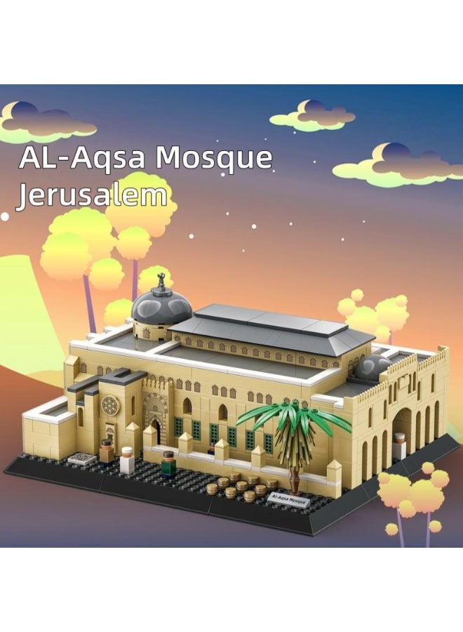 wange Architectural model of the world-famous Al-Aqsa Mosque in Jerusalem (Far Temple) - Image 2
