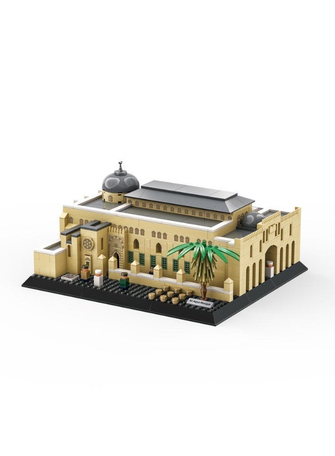 wange Architectural model of the world-famous Al-Aqsa Mosque in Jerusalem (Far Temple) - Image 1