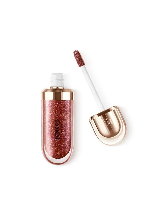 KIKO MILANO 3D Hydra Lipgloss Limited Edition 6.5ml -44 Disruptive Brown