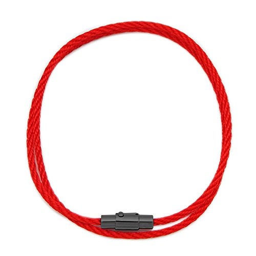MOAMUN 10PCS Black Cord End Caps Bracelet End Caps Locking Bracelet Rope End Cap Cord Ends (Black, 5 mm) - Image 4
