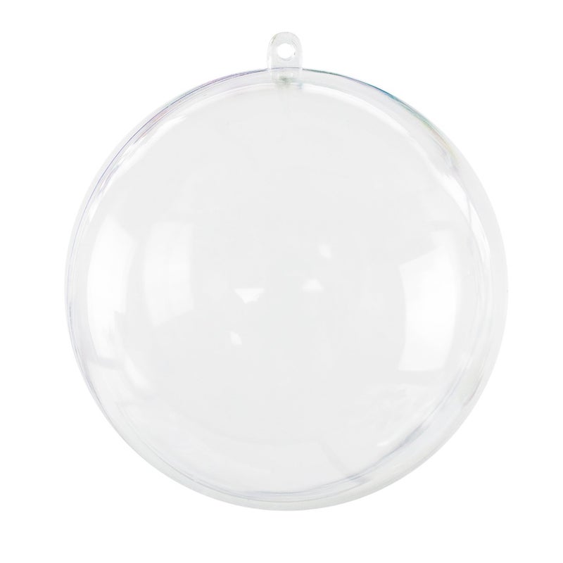 Super Z Outlet Super Z Outlet Clear Plastic Acrylic Bath Bomb Mold Shells Molding Balls Kit 100mm 12 Pack 