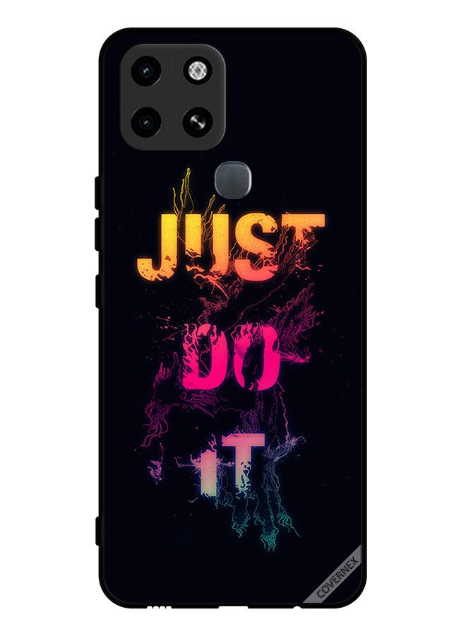 Covernex Protective Case Cover For Infinix Smart 6 Just Do It - Image 1