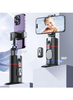 Generic Auto Tracking Smart Shoot Robot Cameraman 360 Face Phone Holde AI Shooting Selfie Stick Gimbal Stabilizer For Vlog Live Video  - Image 1