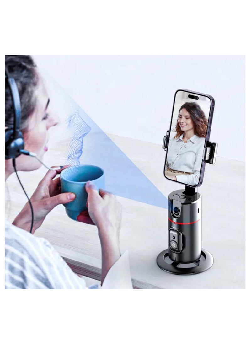 Generic - Auto Tracking Smart Shoot Robot Cameraman 360 Face Phone Holde AI Shooting Selfie Stick Gimbal Stabilizer For Vlog Live Video - Image 1