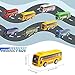 HSMQ 16 Pcs Pull Back City Bus Vehicles Toys Set Mini Pull Back Cars for Kids Toddlers Friction Powered Racing Vehicles Bulk Toys Party Favors Goodie Bags Stuffers Pinata Fillers for Boys Girls - Image 4