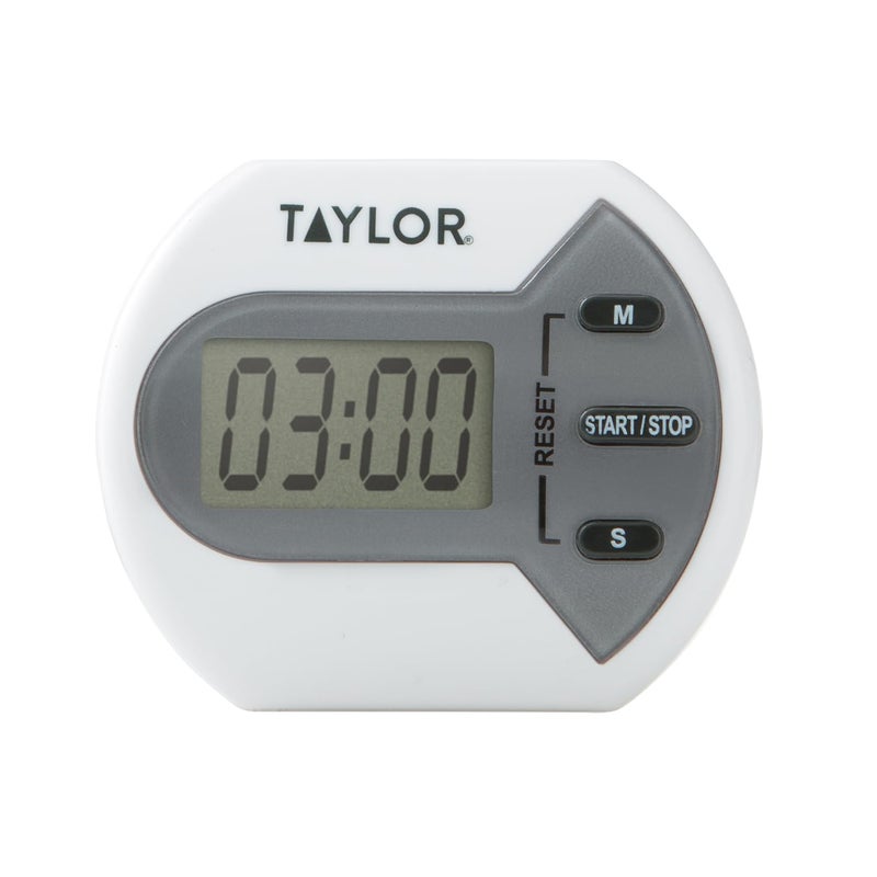 Taylor Taylor Digital Timer Counts Up and Down for School Learning Projects and Kitchen Tasks 