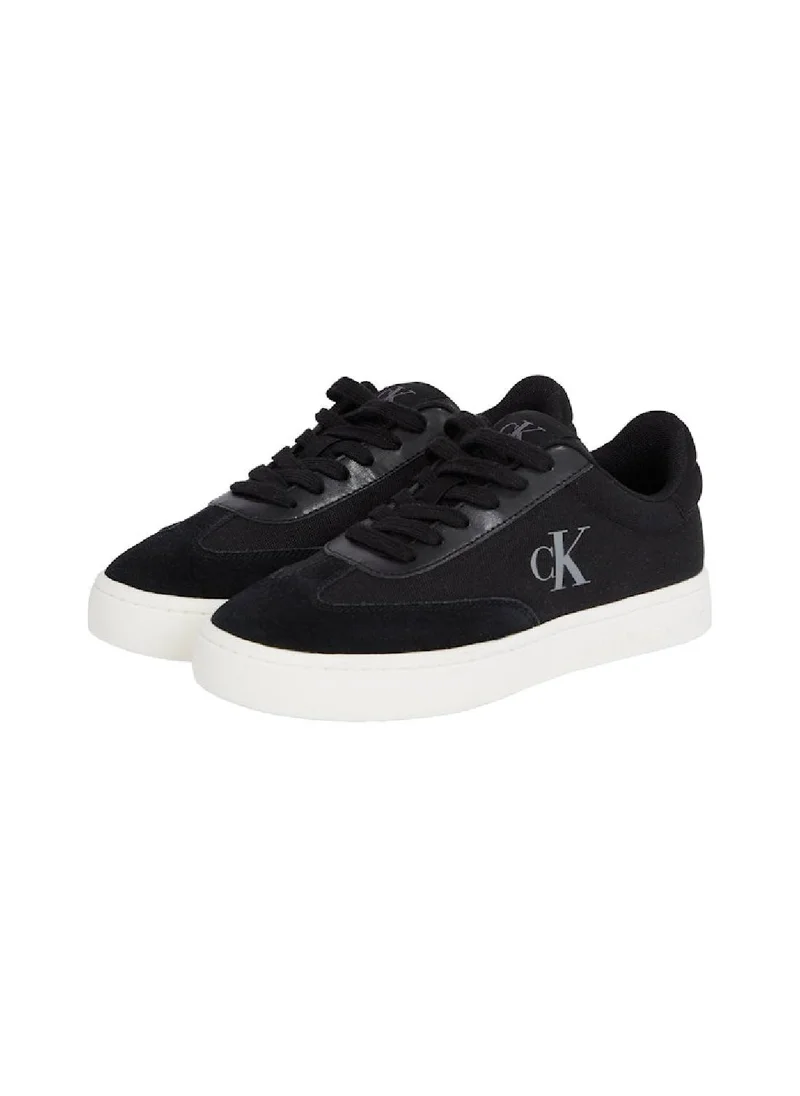 Calvin Klein Jeans Women's Classic Cupsole Trainers - Cotton, Black