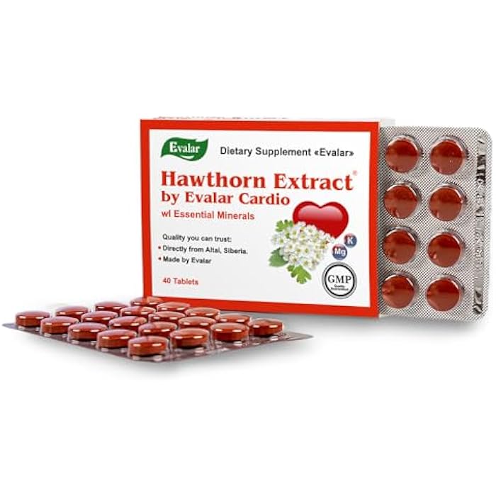 Evalar Hawthorn by Evalar Cardio 40 Tabs - Image 3