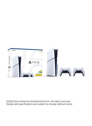 PlayStation 5 Slim (International Version) Disc DualSense Wireless Controller Double Pack - view 5