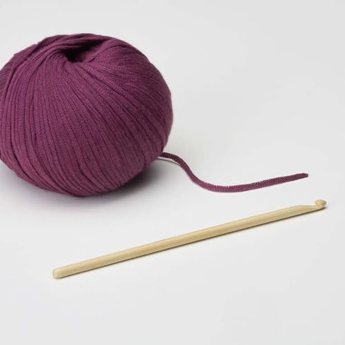 Addi Crochet Hook, Metal, Bamboo, 6 mm - Image 2