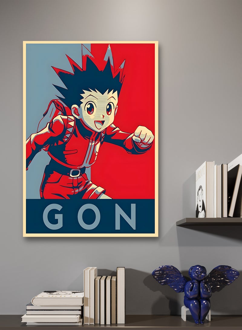 MODCLASS Printed Canvas Frame Anime HunterXHunter - Image 1