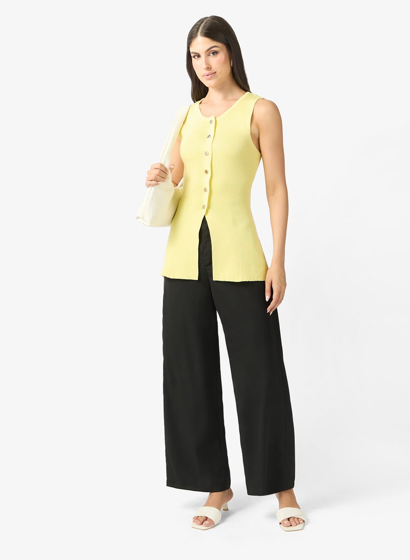 ELLA High Waisted Tailored Trouser - Image 2